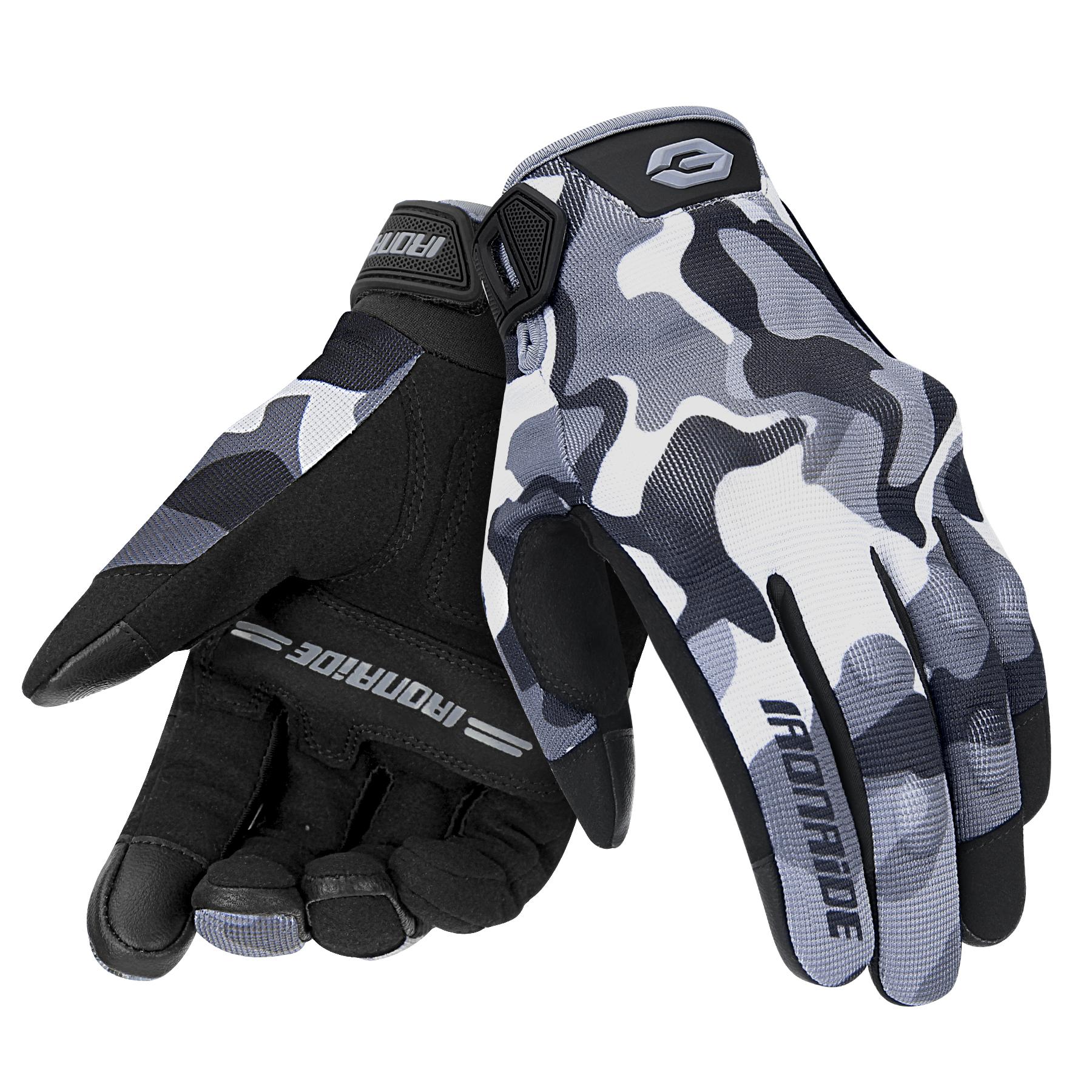 

Дышащие перчатки для мотоциклистов с закрытыми пальцами, нескользящие, износостойкие, перчатки для мотокросса, перчатки для байкеров с сенсорным экраном S-XL S