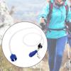 Water Bottle Drinking Tube with Double Adapter Hydrations Drinking Tube Water Bottle Tube for Camping, Cycling, Hiking
