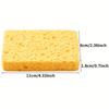 Spongen Compressed Cellulose Dish Natural Wood Pulp Spongen Kitchen Bathroom Cars Cleaning Supplies Cleaning Tool