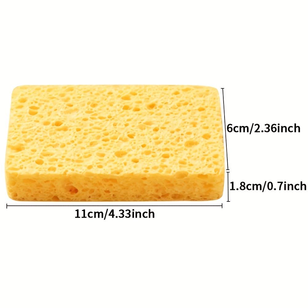 Spongen Compressed Cellulose Dish Natural Wood Pulp Spongen Kitchen Bathroom Cars Cleaning Supplies Cleaning Tool