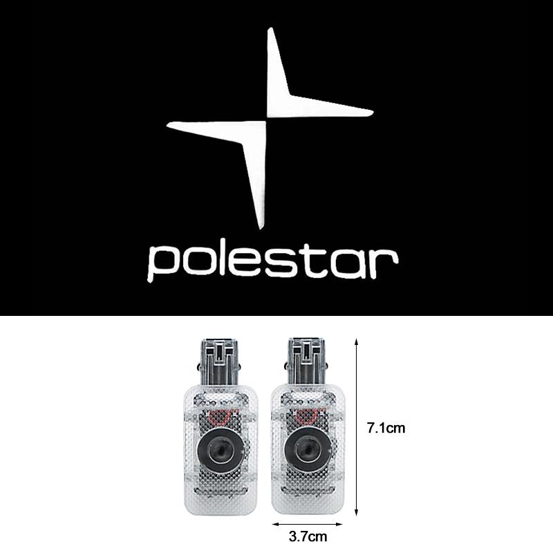 

2Pcs 3D Car Welcome Light LED Atmosphere Ghost Lamp Decorative For Volvo XC60 XC40 V60 V40 XC90 XC70 V50 S60 V70 S90 T6 V90 EX30