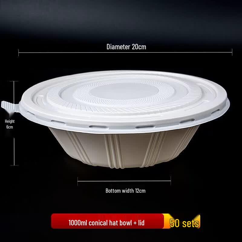 Qiwei Eco-Friendly Large Round Rice Husk Bowl