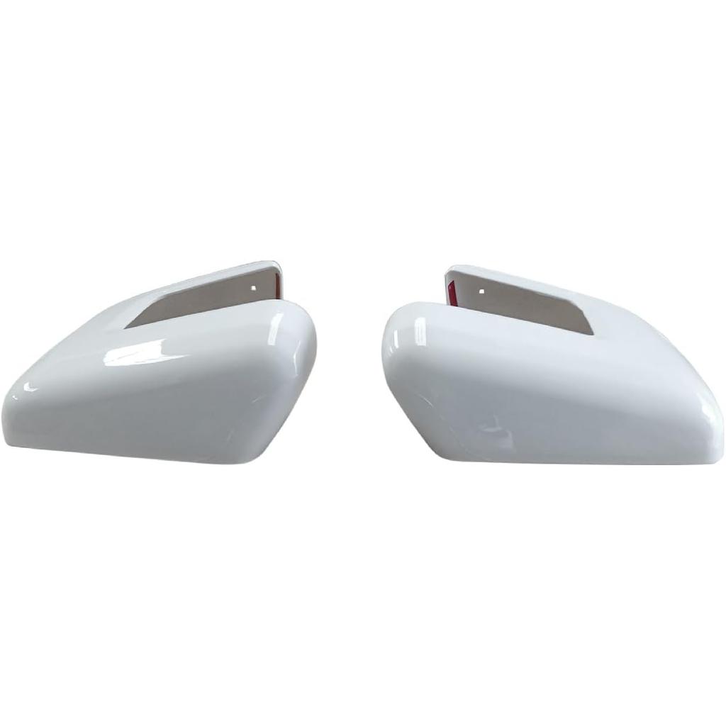 YOUNGERCAR Mirror Cover Fit for 2021 2022 2023 2024 2025 Ford F150 F-150 Mirror Covers Without Turn Signal Hole Oxford White