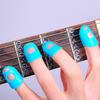 15Pcs Guitar Guzheng Thumb Picks Finger Cap Protect Fingers For Splicing Line Pressing Non-slip Elastic Ukulele Finger Covers