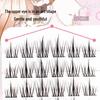 10-Row Natural Trilogy Sunflower False Eyelashes with Thin Stem