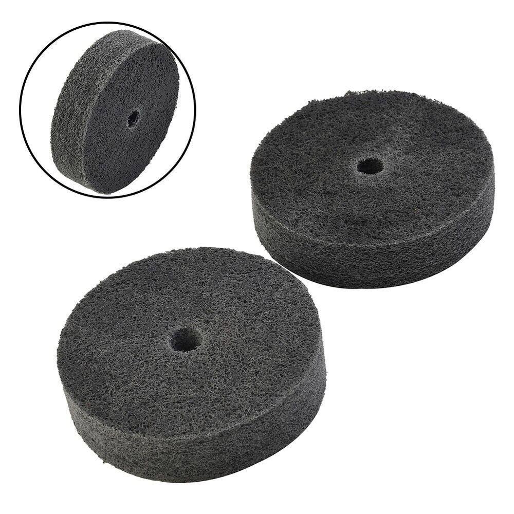 Anti-clogging 3-inch Grinding Bench Grinder Nylon Polisher Pad Polishing Wheel Fiber Buffing Wheel