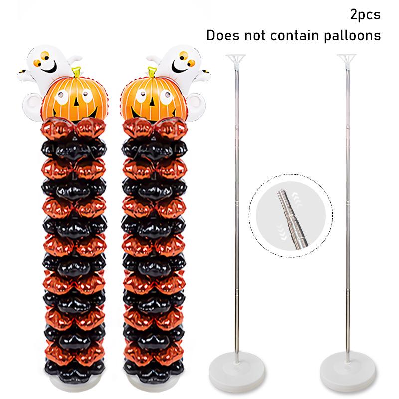 Adjustable Balloon Column & Arch Stand Set with Base for Parties & Weddings