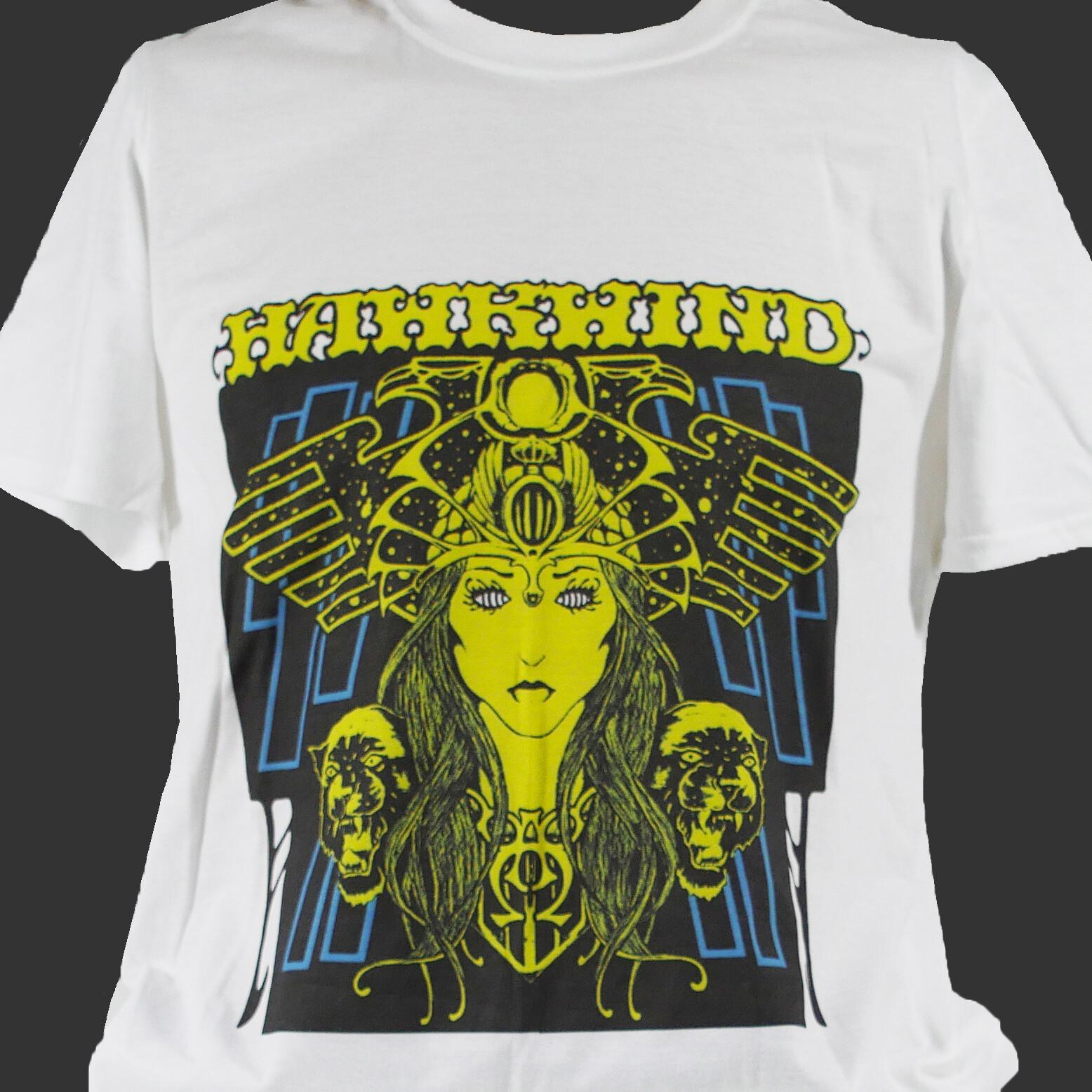 

HAWKWIND PROG ROCK METAL T-Shirt Mens Womens Tees Top unisex white S-3XL 4XL