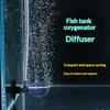 1/2Pcs Plastic Aquarium Air Stone Pond Fish Tank Pump Aerator Aeration Hydroponic Oxygen Accessories With Suction Cups