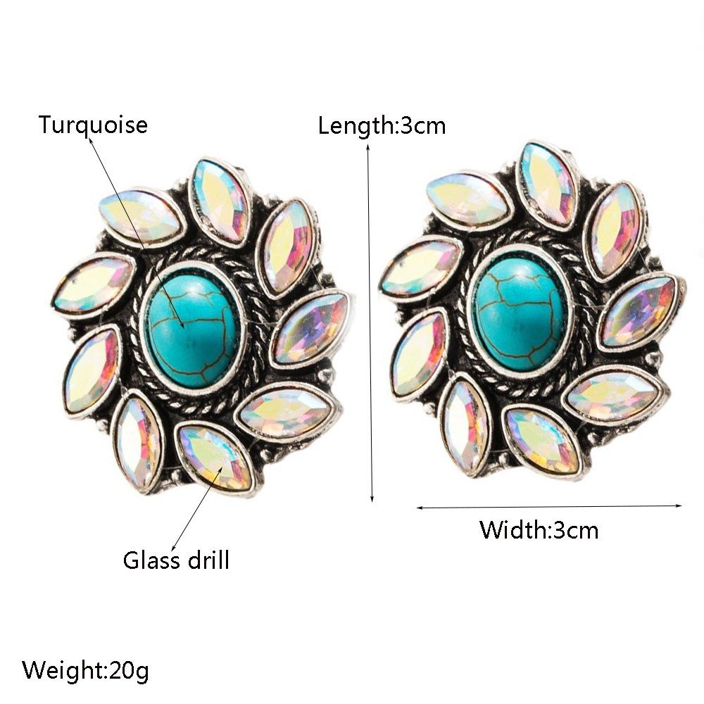 New Style Alloy Retro Geometric Vintage Earrings for Women
