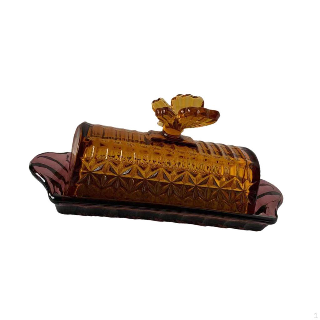 Smörburk med lock, Tårtfatshållare, Serveringsplatta, Köksredskap, Osthållare,