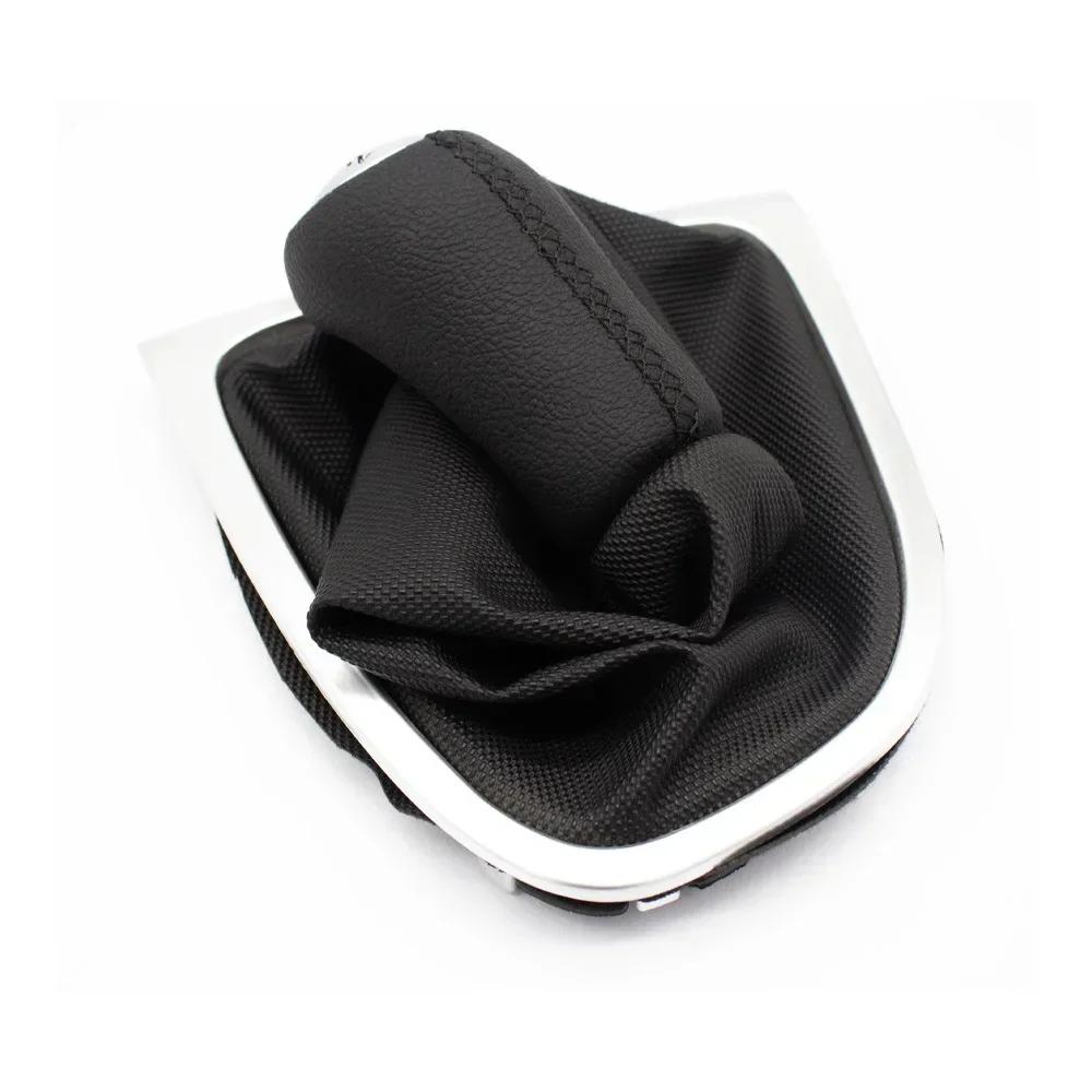 5rychlostní kožená hlavice řadicí páky Kryt botky řadicí páky pro Renault Clio 2 II Megane 2 II Kangoo Příslušenství interiéru nového vozu