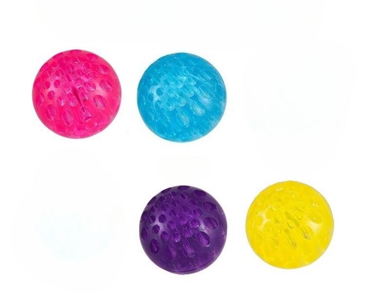 

Dog Toy Balls, Pet Cats, Shiny, Durable, Solid, High-elasticity Honeycomb Dog Bite Pet Toys 1pc