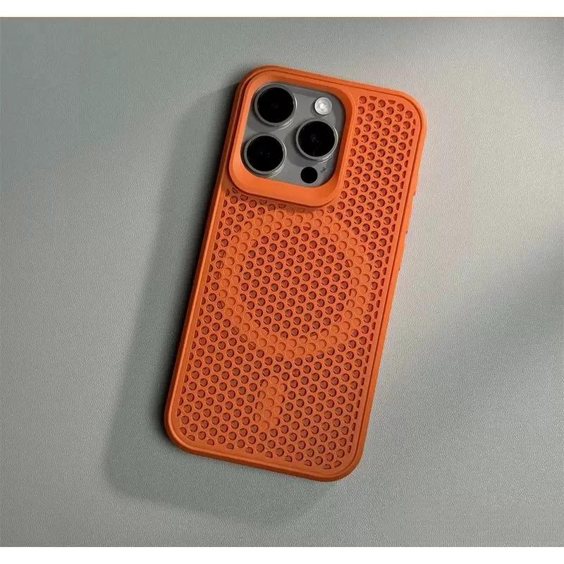 

Luxury Dissipate Heat Magsafe Phone Case For For Iphone 11 12 13 14 15 16 Pro Max Plus Magnetic Shockproof Bumper Cases Cover For iPhone 14Plus