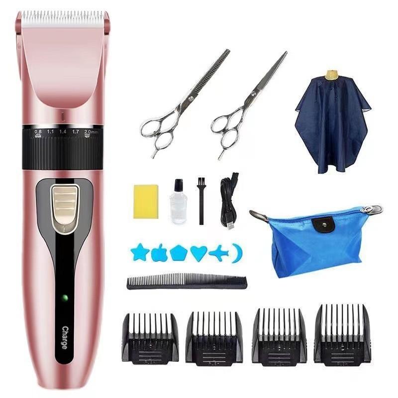 Removable Electric Push Shear Portable Household Hair Clipper Hair Salon Specific Hairdressing Tool Kit