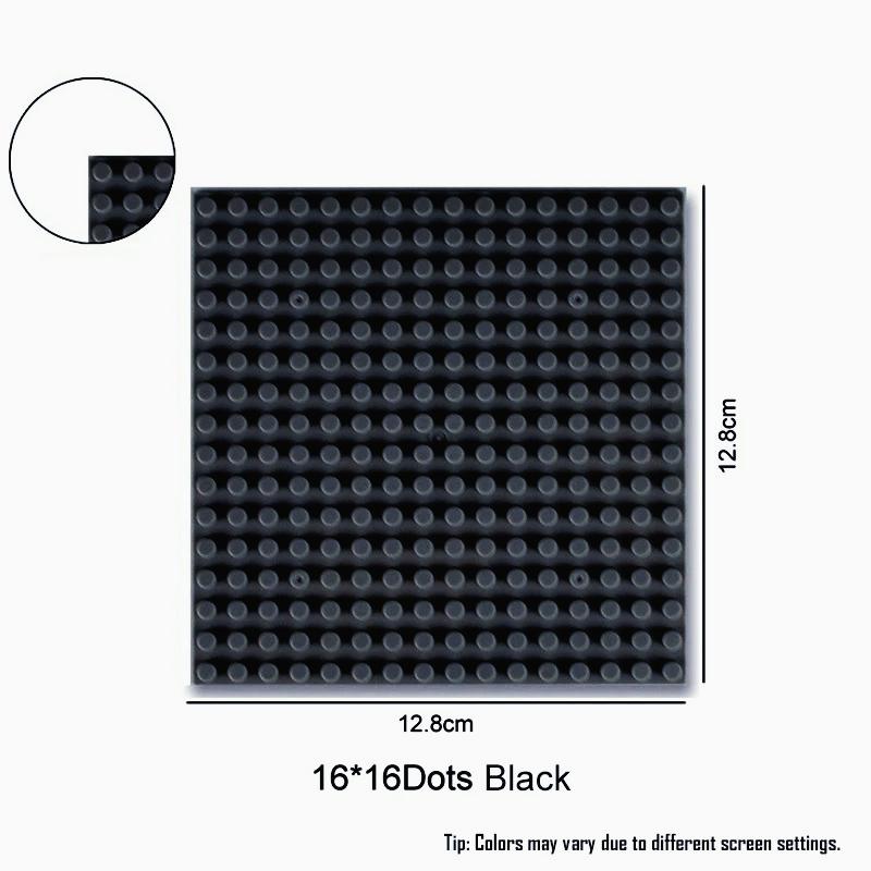 Blocks Base Plate 32*32 16X32 16X16 Dots Baseplate Classic Building Blocks DIY Plastic Plate Classic Brick Accessories Kids Toy