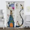 Shades Magical Magic Home Interior Curtains 2 Pieces Blackout Curtain for Room 2 Panel Partition Halloween Decoration Living
