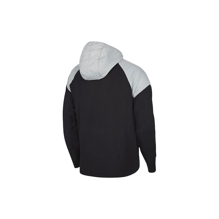 Nike Essential Therma Sports Casual Velvet Jacket Men Jacket Black Gray CV2239-077