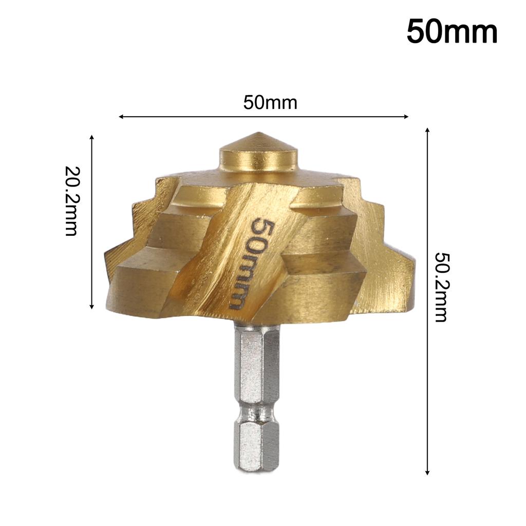 6.35mm Hexagonal Shank Drill Bit Water Pipe Expansion Drill Punch Plumber For Plumber Water Pipe Puncher Drill Bit Accessory