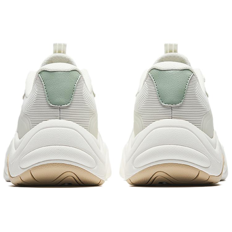 Anta Afterwave 4 Comfortable Versatile Wear-Resistant Shock Absorbing Low-Top Casual Shoes Women sneaker White Gray Green 122528852-1