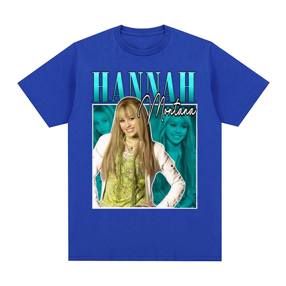 

Hannah Montana 90s Vintage Graphics Tee Shirt Unisex Women Clothing Harajuku High Street Tshirt Fashion Casual 100 Cotton T Shirt M