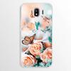 Marble Case For Samsung Galaxy J4 2018 Case J400 J400F Soft TPU Cover For Samsung Galaxy J4 Plus J 4 J4+ Case J415F Fundas Cover