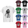 Women's Casual Letter Print Short-sleeved Top T-shirt
