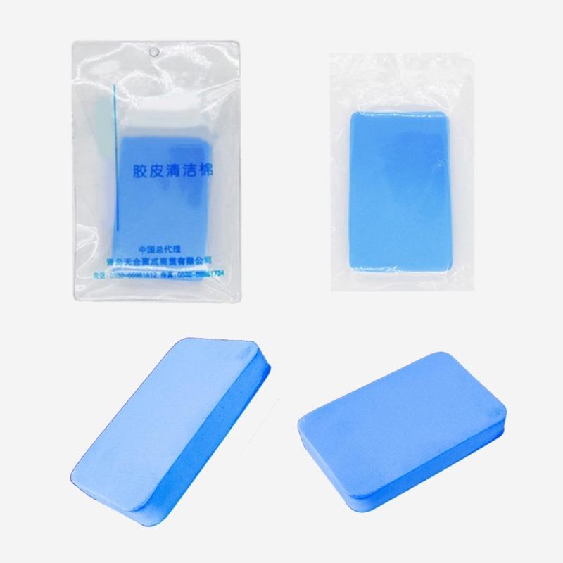 Table Tennis Cleaning Sponge Racket Cleaning Scrubber Small Racket Pat Cleaner Paddles Cleaning Tool Easy to Use
