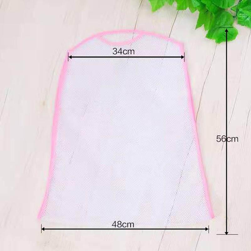 1Pcs Clothes Rack Hanging Net Pillow Drying Racks Underwear Hanger Windpoof Polyester Multi-function Mesh Storage Holder