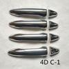 For Kia Cerato Forte K3 YD Koup 2013 2014 2015 2016 2017 Accessories Door Handle Cover Trim Plastic Chrome