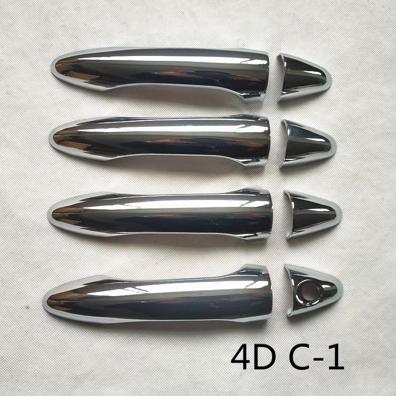 For Kia Cerato Forte K3 YD Koup 2013 2014 2015 2016 2017 Accessories Door Handle Cover Trim Plastic Chrome