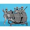 ICM 1/35 Scale 2cm Flak 38 with Fire Crew Plastic Model Kit 35718 (Cannon)