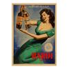 Decorazione Poster Vintage Bar da Cocktail Retrò & Nightclub