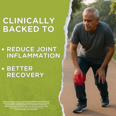 INSIX PAIN RELIEF Ayurvedic Capsules| Joint Support| 7 Powerful Ayurvedic Herbs for Knee Pain, Back Pain & Bone Health | Reduces Stiffness & Infl