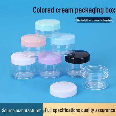10g/15g/20g Multi-Color PP Lid Cosmetic Sample Box/Bottle