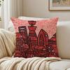 Famous Genius Graffiti Art Mr Doodle Cushion Cover Pillowcase Antidustmite Living Room Sofa Decor Cushion Room