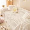 Sofa Cushion Winter Thickened Fleece Cushion Non-Slip Leather Sofa Cover Cover Cloth