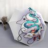 1pc Dragon Cloud Automatic Open/close Folding Umbrella, Compact Portable Travel Umbrella, Durable Construction yy250809091