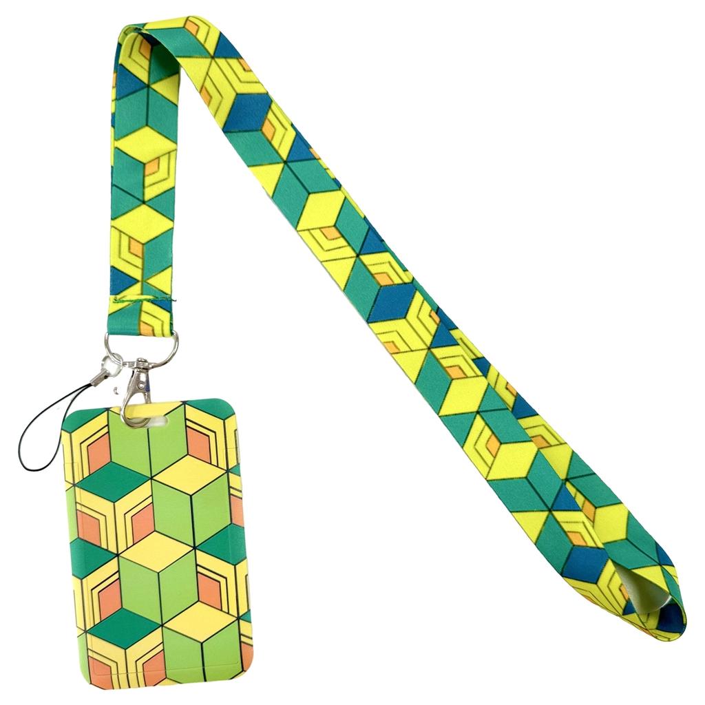 Lanyard Anime Portatessere Portachiavi Lanyard da Collo Per Pass Card Porta Carte di Credito Cinghie Accessori Ciondoli per Cellulare