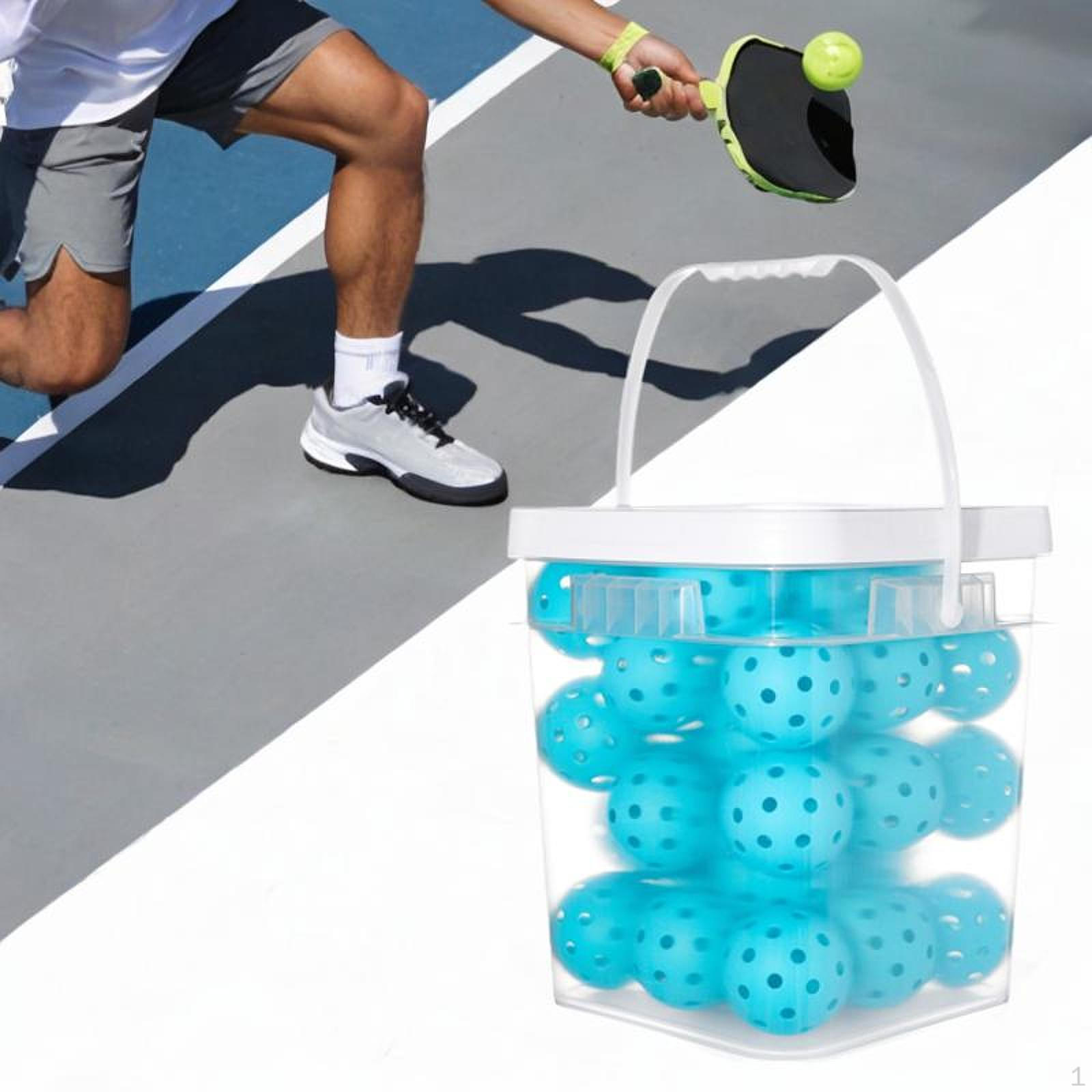 

36 шт., шарики для пиклбола в помещении, 74 мм, 40 отверстий, полый мяч для гольфа для аксессуаров