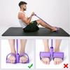 Banda Elastica a 6 Tubi Corda di Tensione Multifunzione Bande Fitness Tirante a Pedale Elastico Yoga a 6 Tubi Per Esercizi Sportivi in Palestra