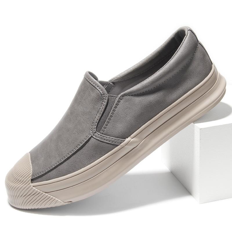 Men Leather Shoes Men Formal Shoe Ultra-Light Non Slip Comfort Wear-resistant Non Lace Up Male Casual Shoes Zapatos Para Hombres