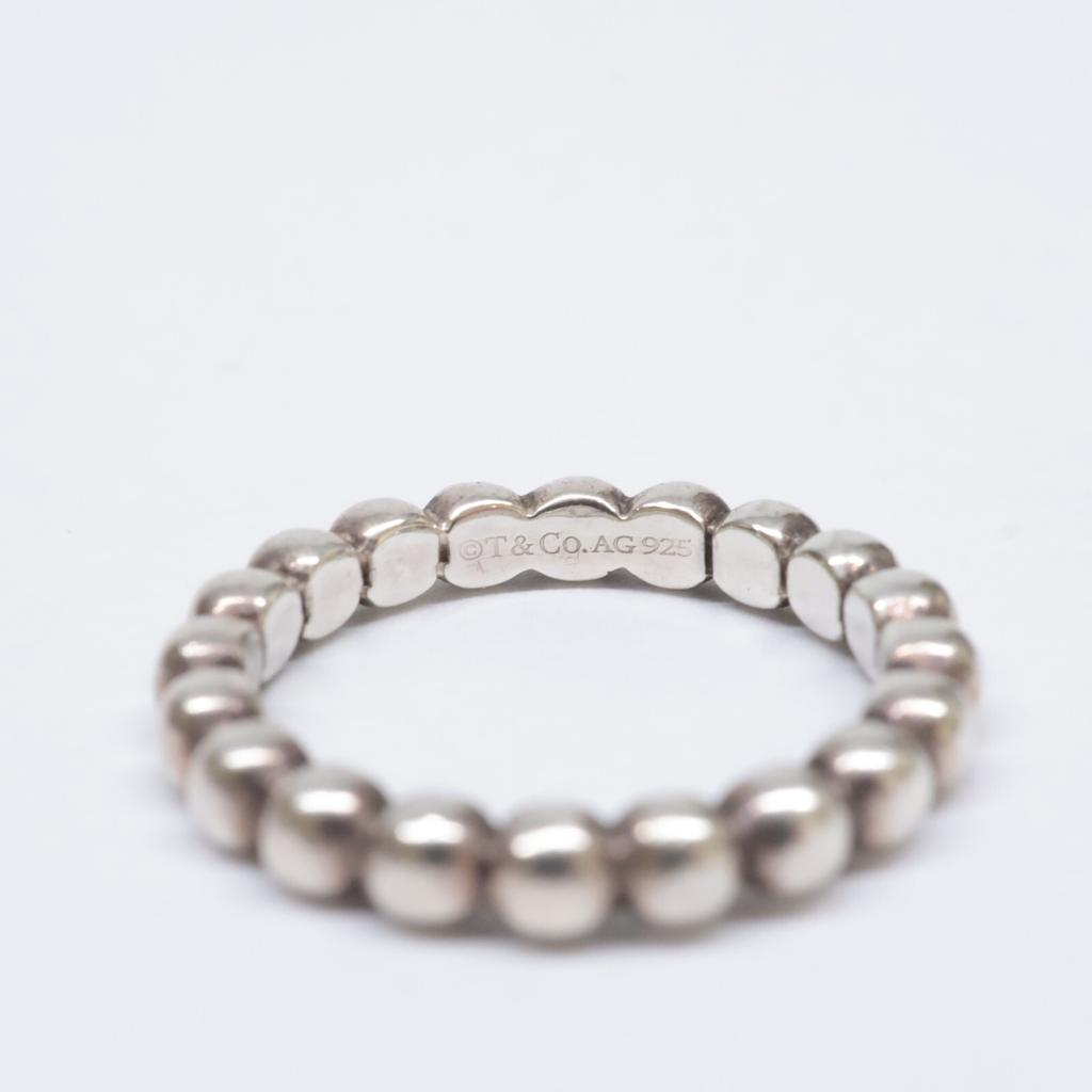 TIFFANY&Co. 925 Hardware Ball Ring Ring SilverUsed