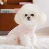 Bichon Belly Wrap Simple Fashion Dog Clothes Summer Cold Proof Jumpsuits Puppy Solid Color Four Legs Clothes XS-XL