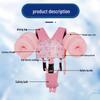 Kids' Cartoon Buoyancy Swim Vest with Water Sleeves