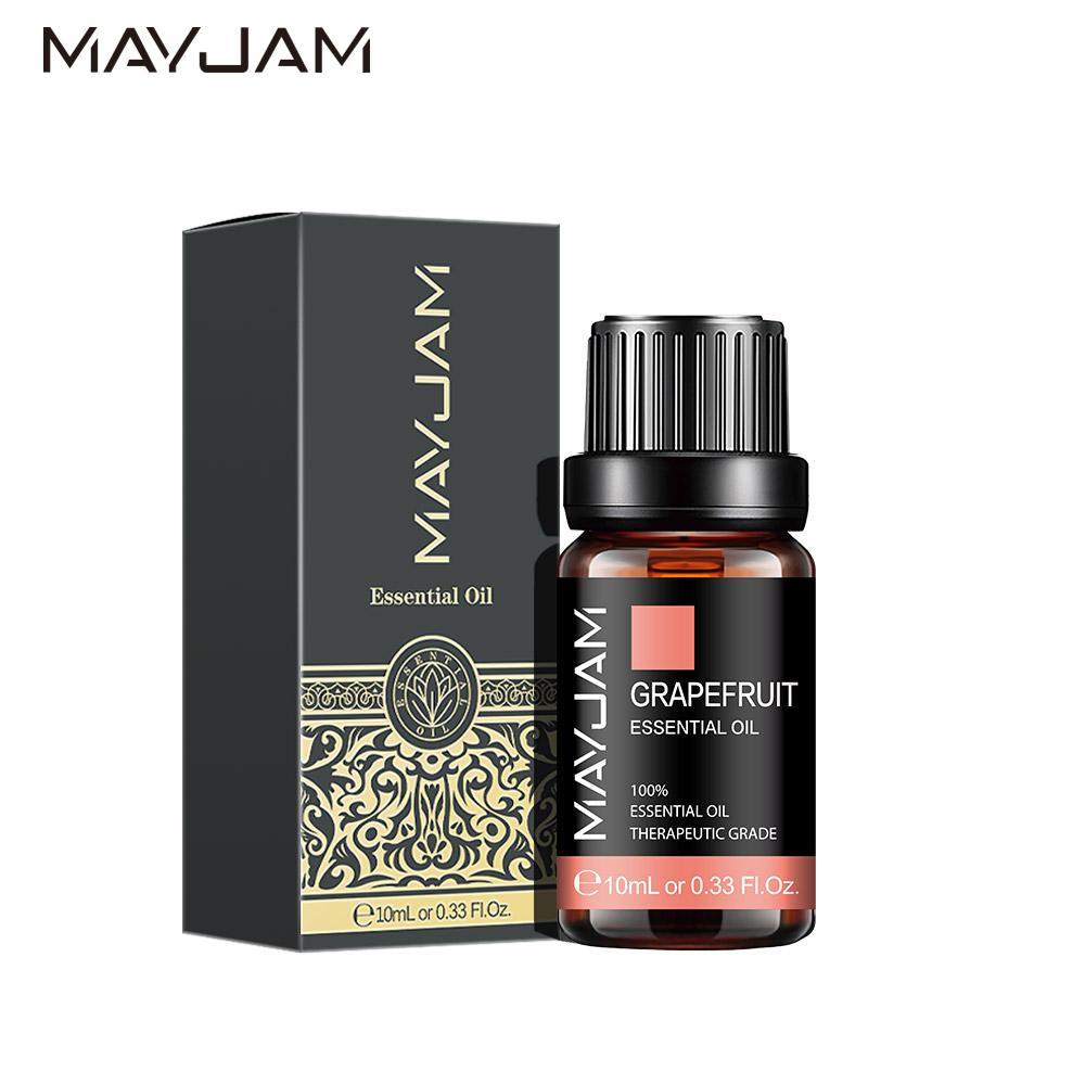 MAYJAM 10ml/30ml/100ml Grapefruit Pure Essential Oil Healthy Calming Humidifier Fragrance Air Purifier Spa Massage Bathing Fruit Aroma Oil