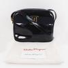 Salvatore Ferragamo Vala Shoulder Bag DE-21 3096 black Patent leather Women Used