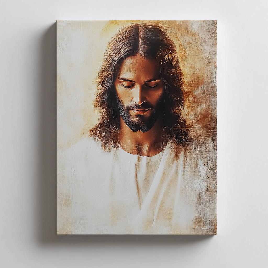 Jesus In The Peace Of The Heart Jesus In The Peace Of The Heart, 70X100 Cm, Unframed, Matte Paper 230 Gsm