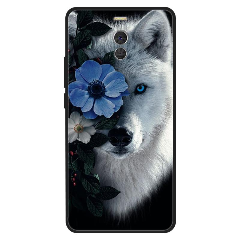 For Meizu M6 Note Case Silicone Cat Painted Soft Black Cover for Meizu M6Note M3 Note 8 Cover TPU Coque Protective Capa