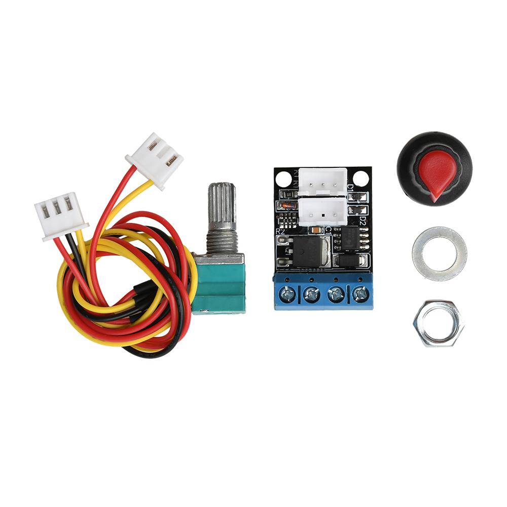 PWM DC 3A/10A Motor Speed Controller PWM Potentiometer Governor Speed Regulation Board Speed Switch Function Module